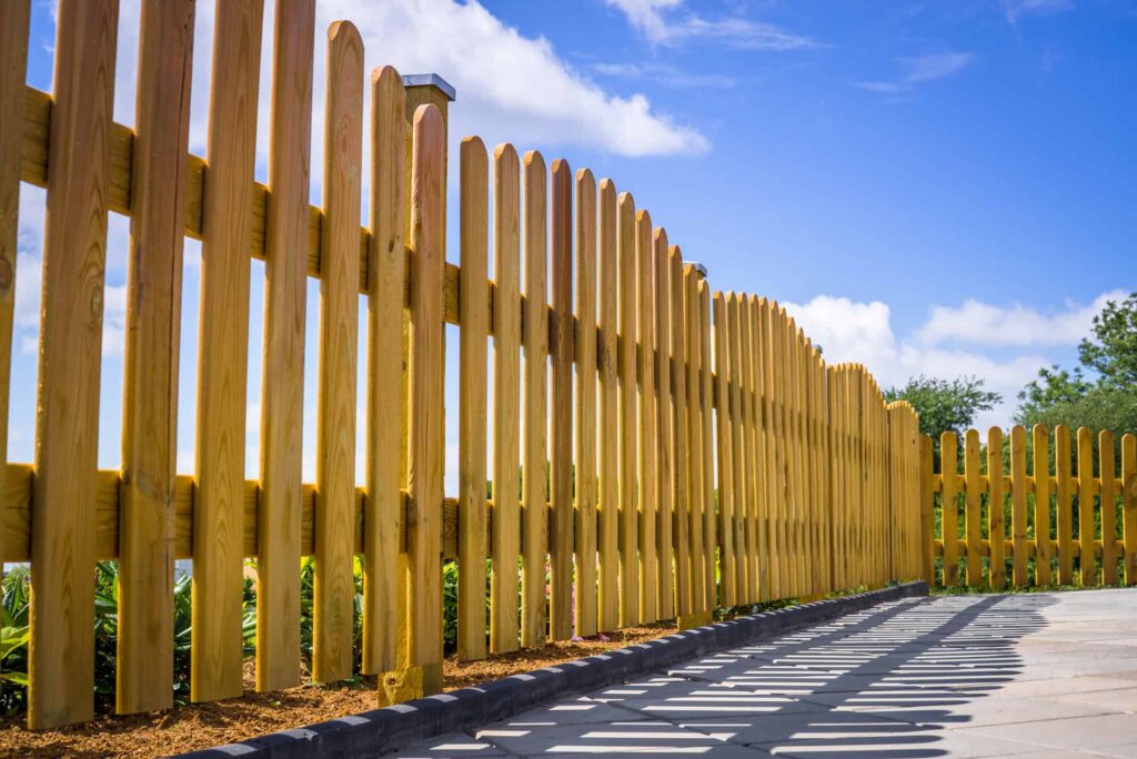 wood fencing services